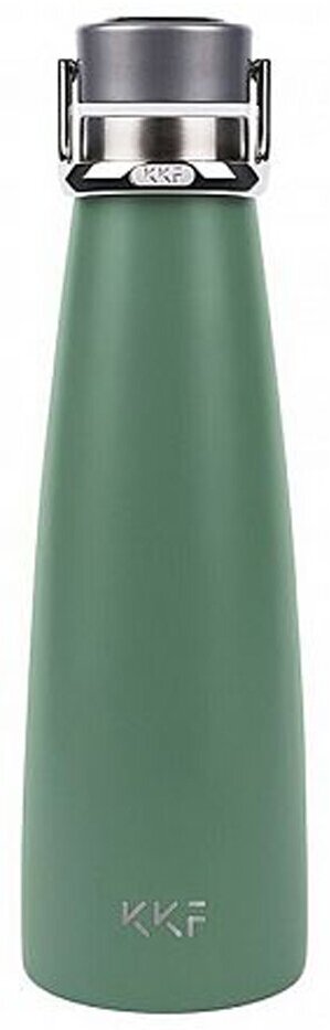 Термобутылка KissKissFish smart vacuum bottle зелёная