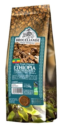 Кофе молотый Broceliande Ethiopia Yirgacheffe, 250 г - фотография № 1