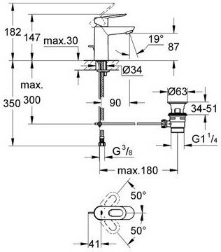 Смеситель GROHE - фото №17