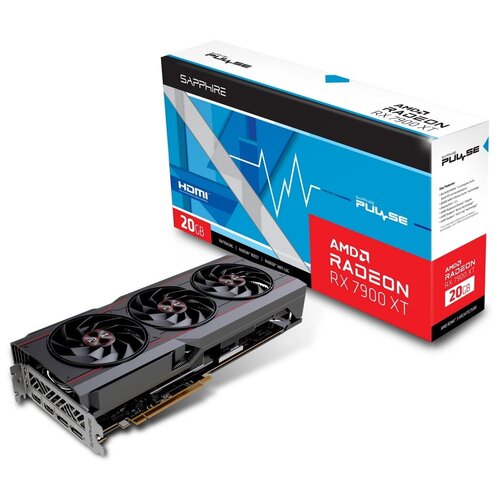 Видеокарта Sapphire RX7900XT GAMING OC 20GB GDDR6 HDMIx2 DPx2 LITE 12629300₽
