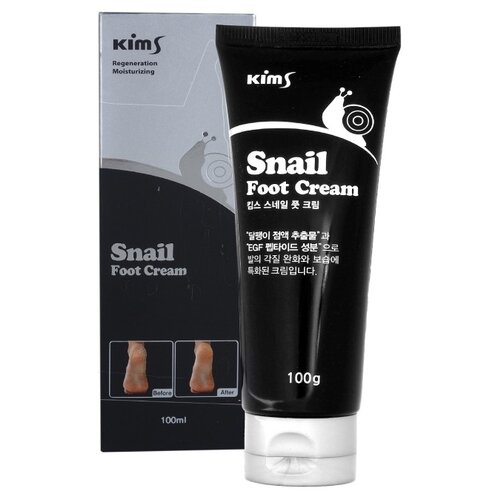 фото Kims Улиточный крем для ног Snail Foot Cream 100 г