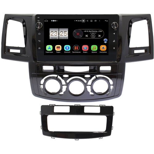 Штатная магнитола Toyota Hilux VII, Fortuner I 2005-2015 OEM BPX609-9414 на Android 10 (4/64, DSP, IPS, с крутилками)