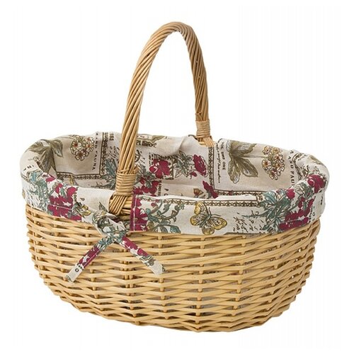 фото Natural house корзина кузовок 40х28х34 см бежевый