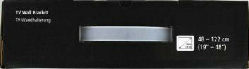 Кронштейн для телевизора Hama TILT TV Premium черный 19"-48" макс.25кг настенный - фото №10