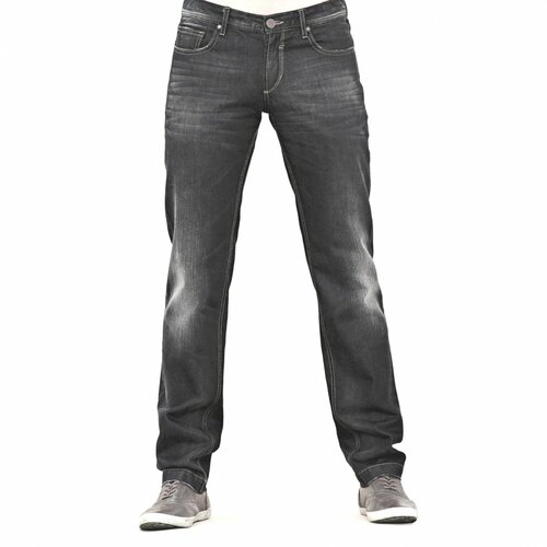 Джинсы классические Tom Farr, размер 32/34, серый джинсы классические tom farr размер 36 34 синий
