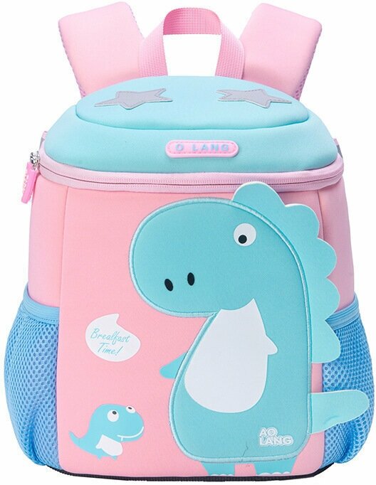 Рюкзак детский для девочки и для мальчика дошкольный маленький рюкзачок с динозавром для садика