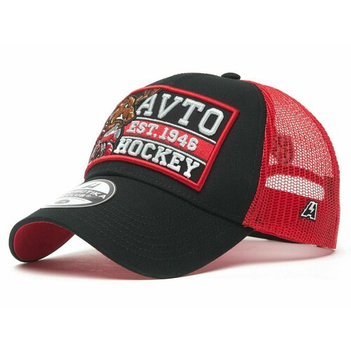 фото Бейсболка atributika & club летняя, размер 55-58, черный