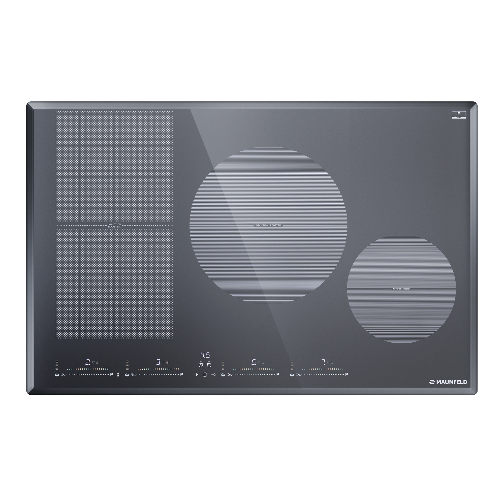 Индукционная варочная панель MAUNFELD CVI804SFLGR - фотография № 1