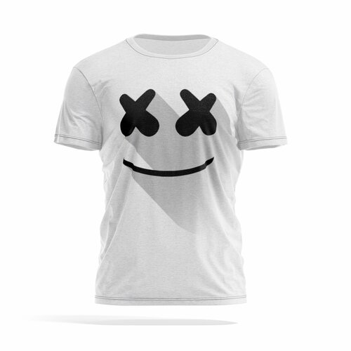 фото Футболка panin brand, размер l, серебряный, черный