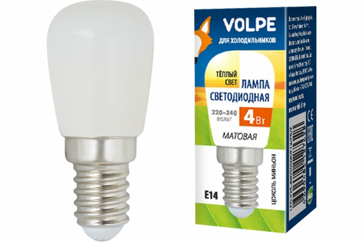 Лампа светодиодная VOLPE UL-00010076 встроенный светодиодный светильник (LED) T8