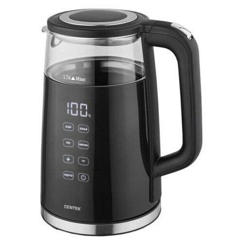 Чайник Centek CT-0039 Чёрный 604600₽