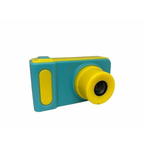 Детский цифровой фотоаппарат Kids Camera Summer Vacation голубой со встроенными играми 95900₽