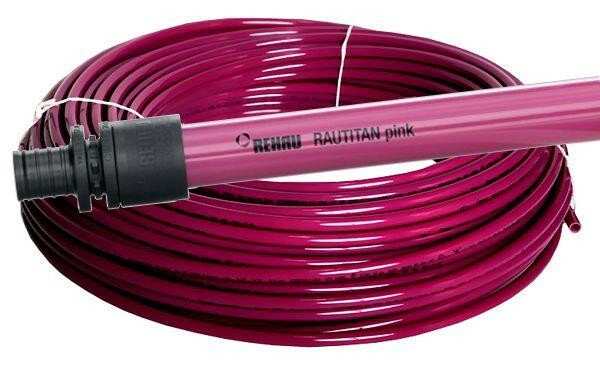 Труба из сшитого полиэтилена РЕХАУ Rautitan pink 32