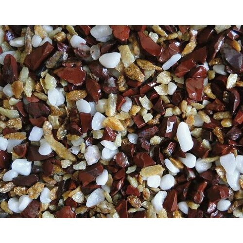 Грунт пестрый Восточный 3-5мм, пакет 2кг (874)