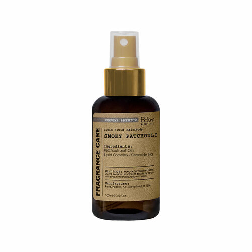 фото Парфюмированный флюид fragrance care lipid fluide hair&body smoky patchouli 100 мл bb one