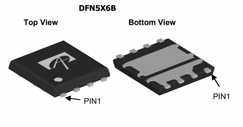 Микросхема AON6978 Dual N-Channel MOSFET 30V 28A DFN5X6B-8