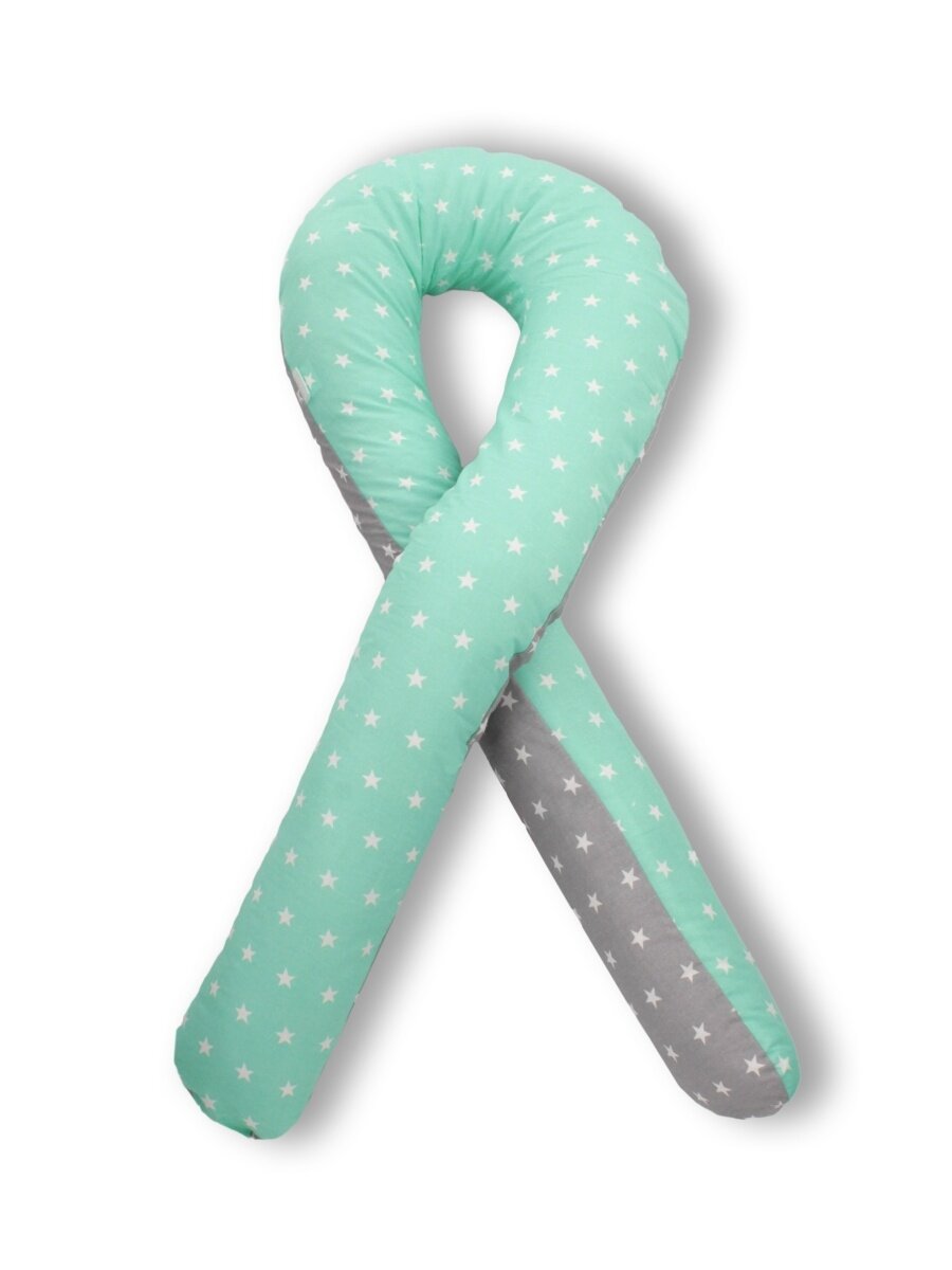 Наволочка для подушки для беременных 340х30 см / Чехол на подушку из хлопка