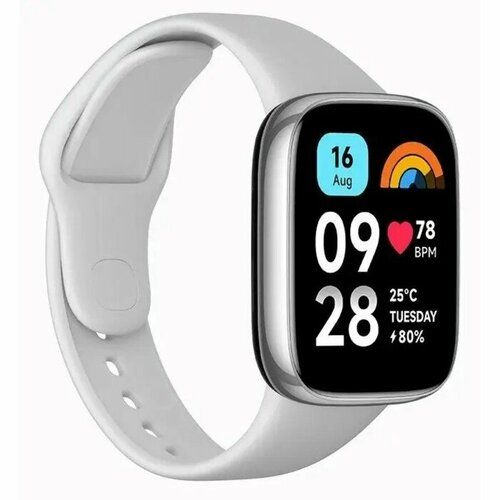 Смарт-часы Xiaomi Redmi Watch 3 Active 183 TFT сенсор GPS замер SpO2 289 мАч серые 899800₽