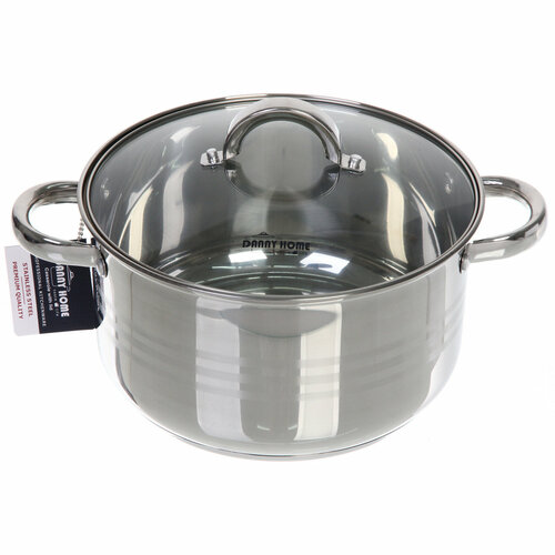 Кастрюля из нержавеющей стали MARIA 5,8л, индукция