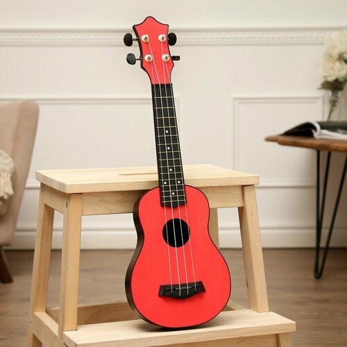 Укулеле сопрано красный 5230₽