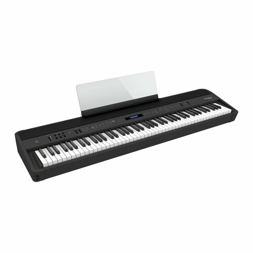 Roland FP-90X-BK цифровое пианино, 88 клавиш, 256 полифония, 362 тембра, Bluetooth Audio/ MIDI roland f701 la цифровое пианино 88 клавиш 256 полифония 324 тембра bluetooth audio midi