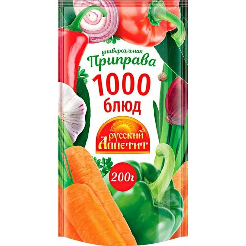 Приправа русский аппетит Универсальная 1000 блюд, 200 г - 5 шт.