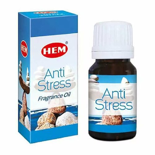 Эфирное масло Антистресс Fragrance Oil Anti Stress HEM 10 мл эфирное масло nahrin anti stress 15 мл