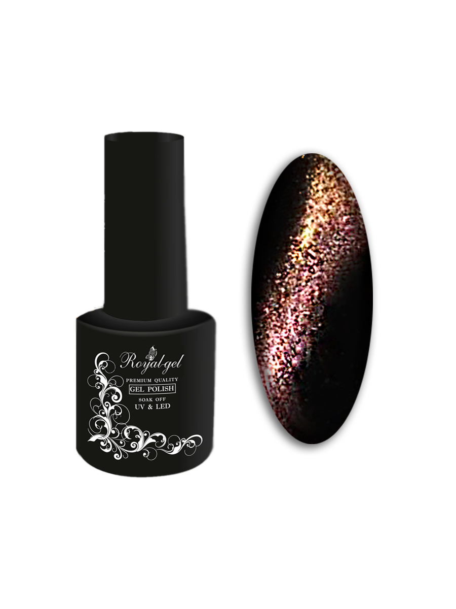 Гель лак Royal-gel "5D кошачий глаз" 5 мл. 09