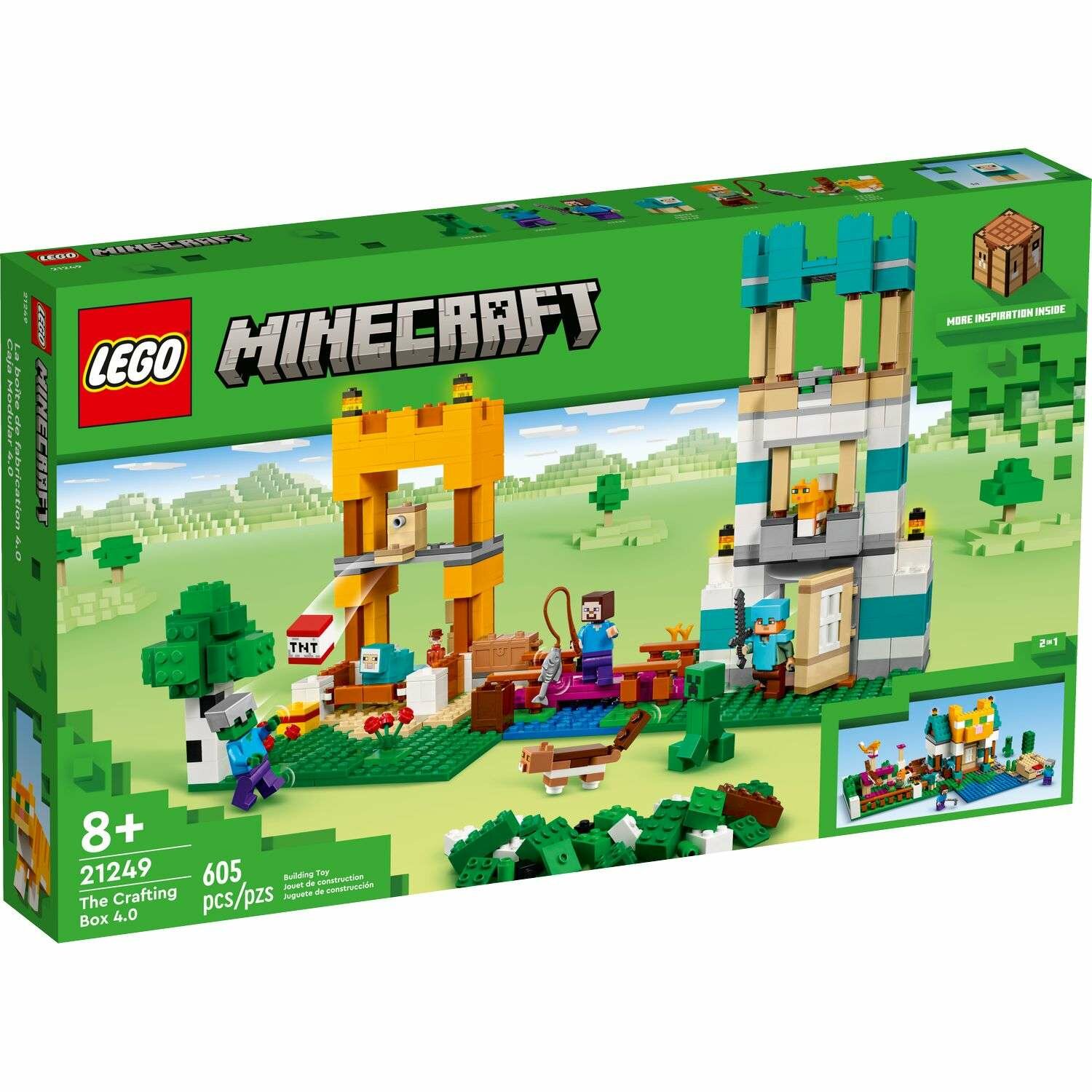 LEGO Minecraft Ящик для Крафта 4 21249 - фото №3