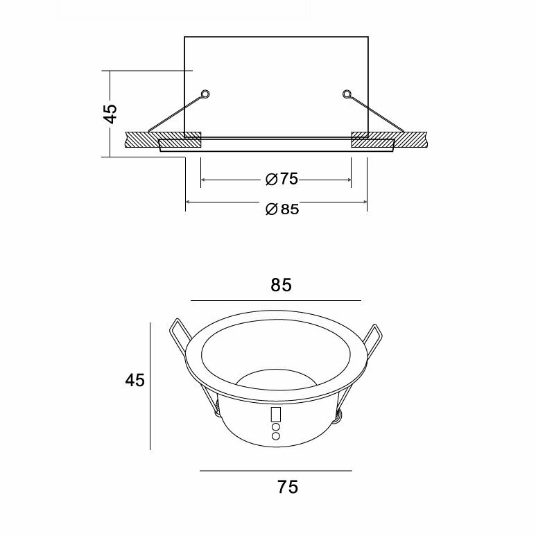 Встраиваемый Светильник Mantra COMFORT IP54 6811 - фото №4