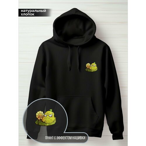 фото Худи hypnotica, размер 2xl, черный