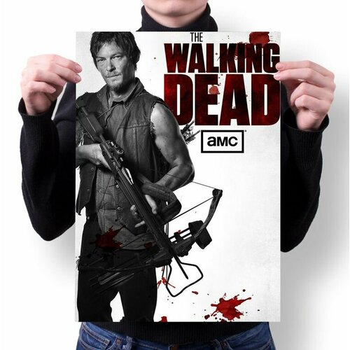 Плакат Ходячие мертвецы, The Walking Dead №28, А4