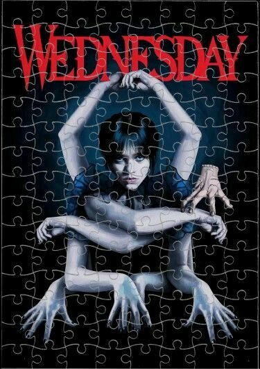Пазл Уэнсдэй, Wednesday №5, А4