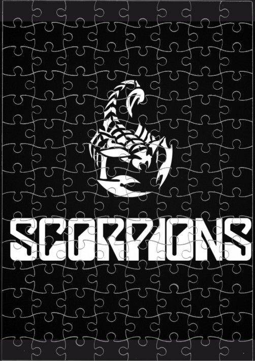 Пазл Scorpions, Скорпионз №3, А4