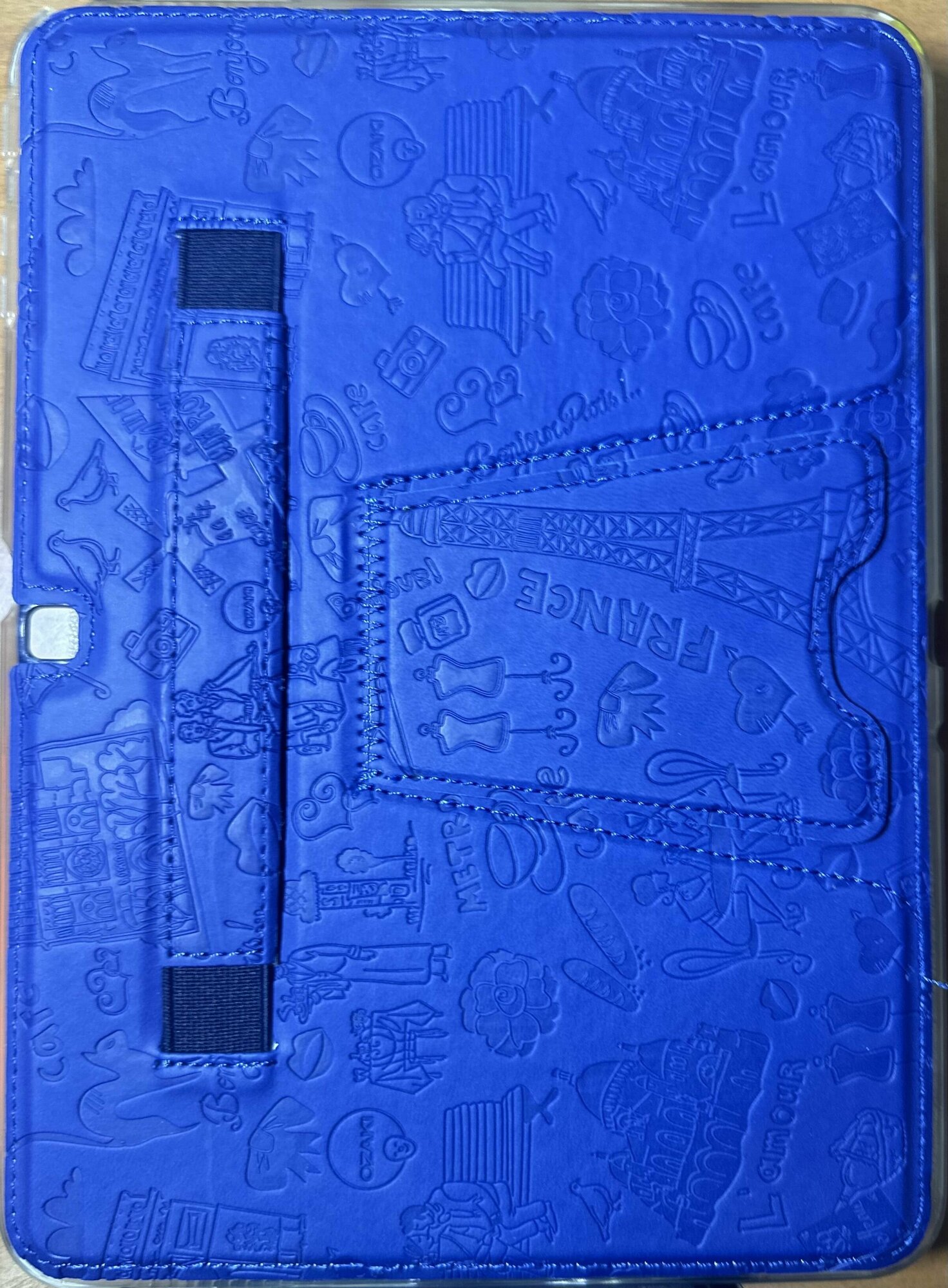 Чехол-накладка Ozaki для Samsung Galaxy Tab4 10.1/ SM-T530, SM-T535, синий