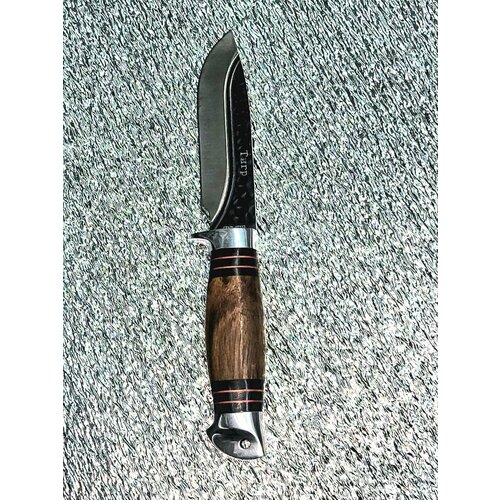 фото Нож туристический тигр 4 разделочный в чехле ножнах ( закал. сталь 65х13 ; модель 6) кизляр