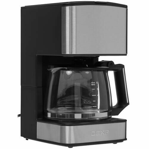 Кофеварка капельная DEXP DCM-0800A серебристый 244500₽