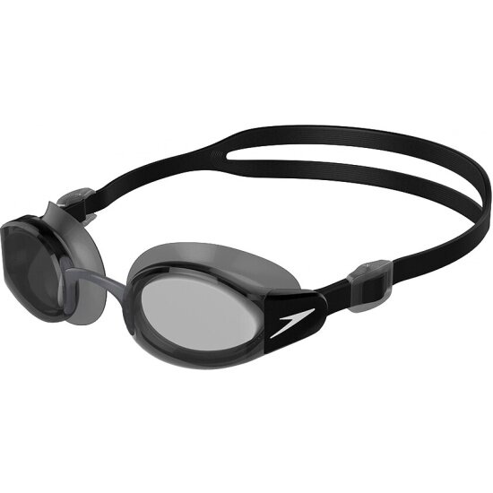 Очки для плавания Speedo Mariner Pro, арт. 8-135347988, дымчатые линзы, черная оправа