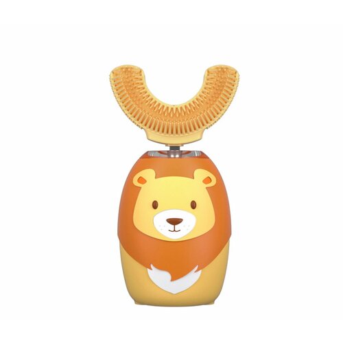 Электрическая детская зубная щетка U-образной формы MyPads M-WT-C02 с зарядкой ультразвуковая антибактериальная красивый и полезный подарок ребен 436700₽