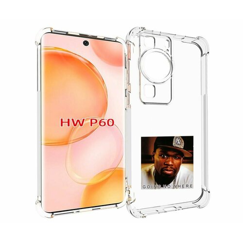 Чехол MyPads 50 Cent - Going No Where для Huawei P60 задняя-панель-накладка-бампер чехол mypads 50 cent going no where для huawei mate 40 mate 40e задняя панель накладка бампер