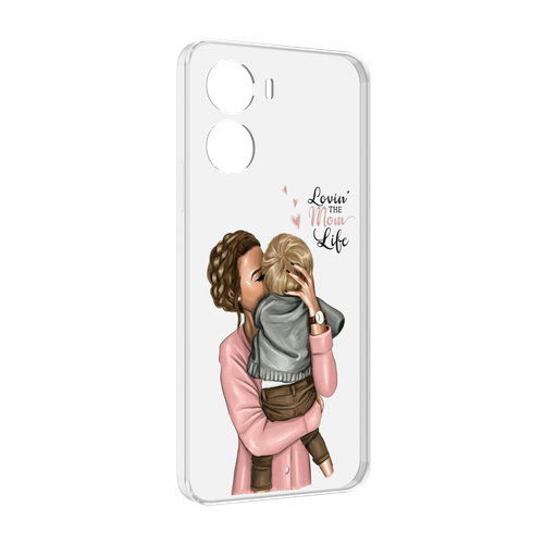 Чехол MyPads Любовь-мамы детский для Vivo Y56 5G задняя-панель-накладка-бампер