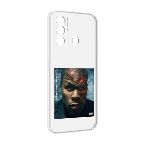 Чехол MyPads 50 Cent - Before I Self Destruct мужской для Tecno Pova Neo 4G задняя-панель-накладка-бампер чехол mypads 50 cent before i self destruct мужской для tecno spark go 2023 bf7 tecno smart 7 задняя панель накладка бампер