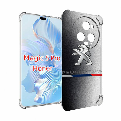 Чехол MyPads пежо-peugeot-1 для Honor Magic 5 Pro задняя-панель-накладка-бампер чехол mypads пежо peugeot 1 для honor 70 pro 70 pro plus задняя панель накладка бампер