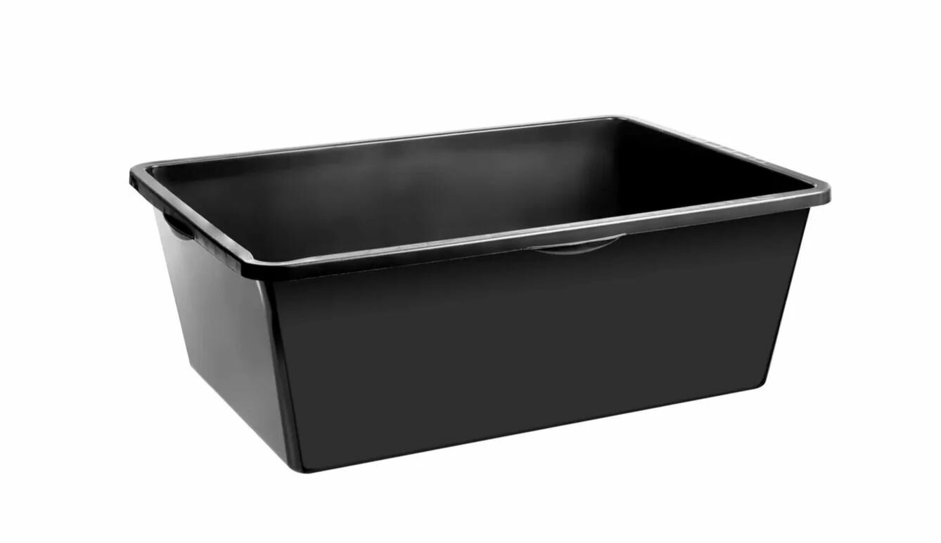 Таз 90л строительный прямоугольный Пластмасса АгроИнструмент