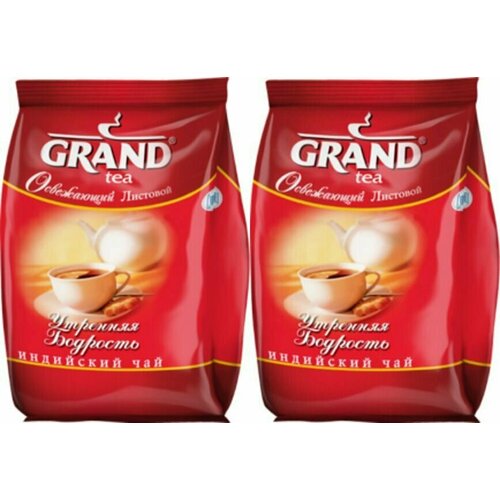 GRAND Чай листовой Утренняя бодрость,100 г, 2 шт/