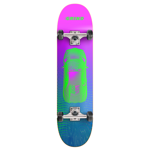 Скейтборд Grind Sportcar Completе Pink/Blue 8.375