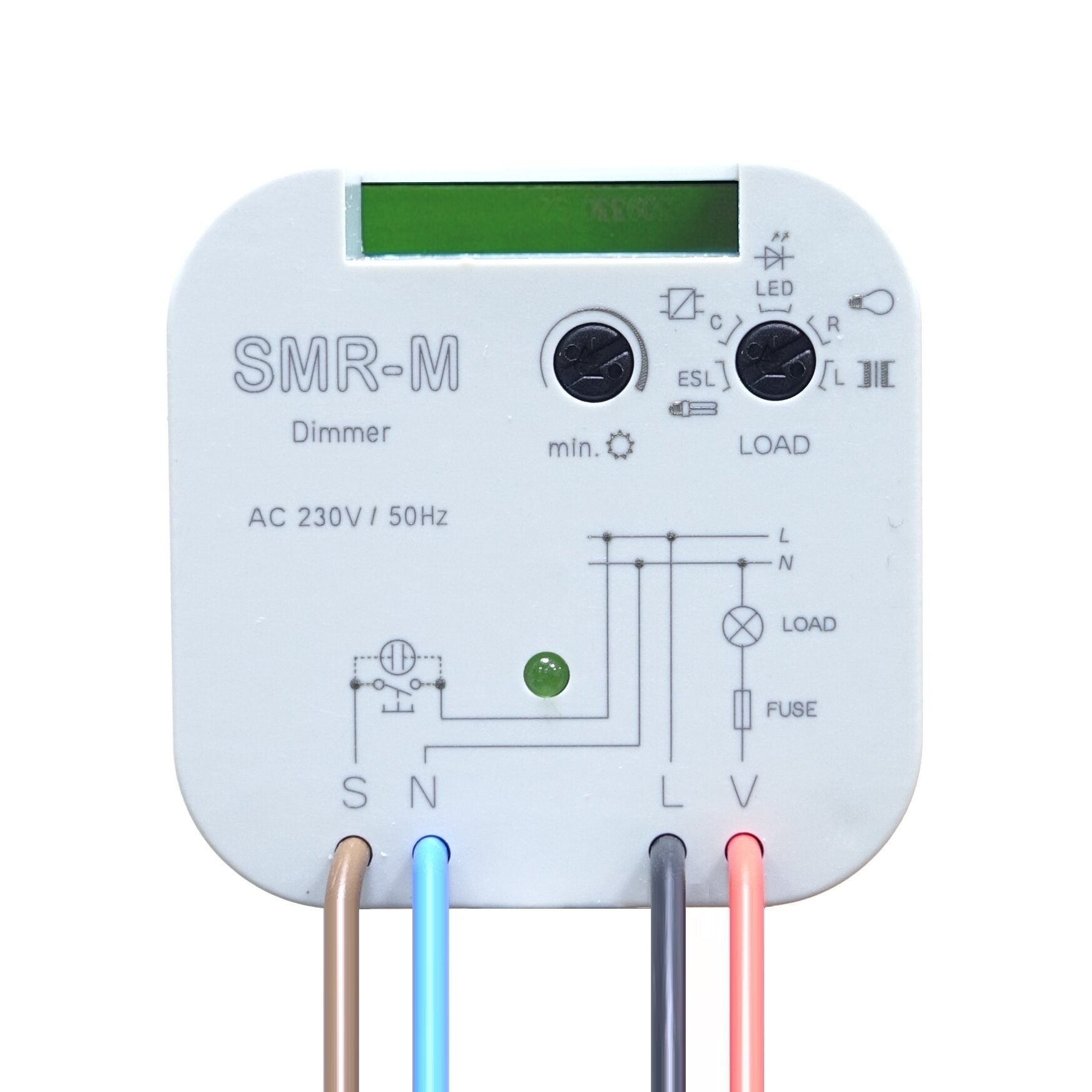 Регулятор освещенности (диммер) SMR-M/230V 8595188143776