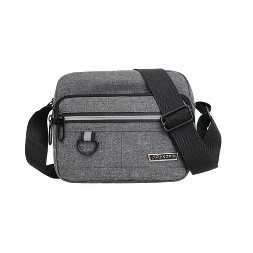 фото Сумка планшет , фактура гладкая, серый comfiamo