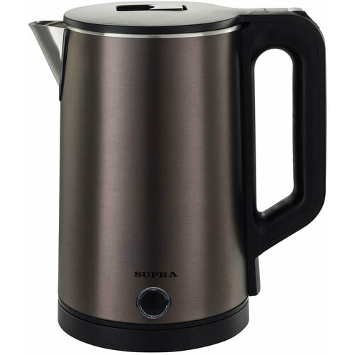Чайник электрический Supra KES-1826 коричневый нержавеющая сталь 1741₽