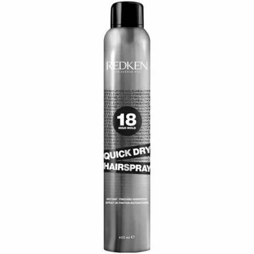 Redken Quick Dry 18 - Спрей средней степени фиксации для сохранения формы в течение дня 400 мл